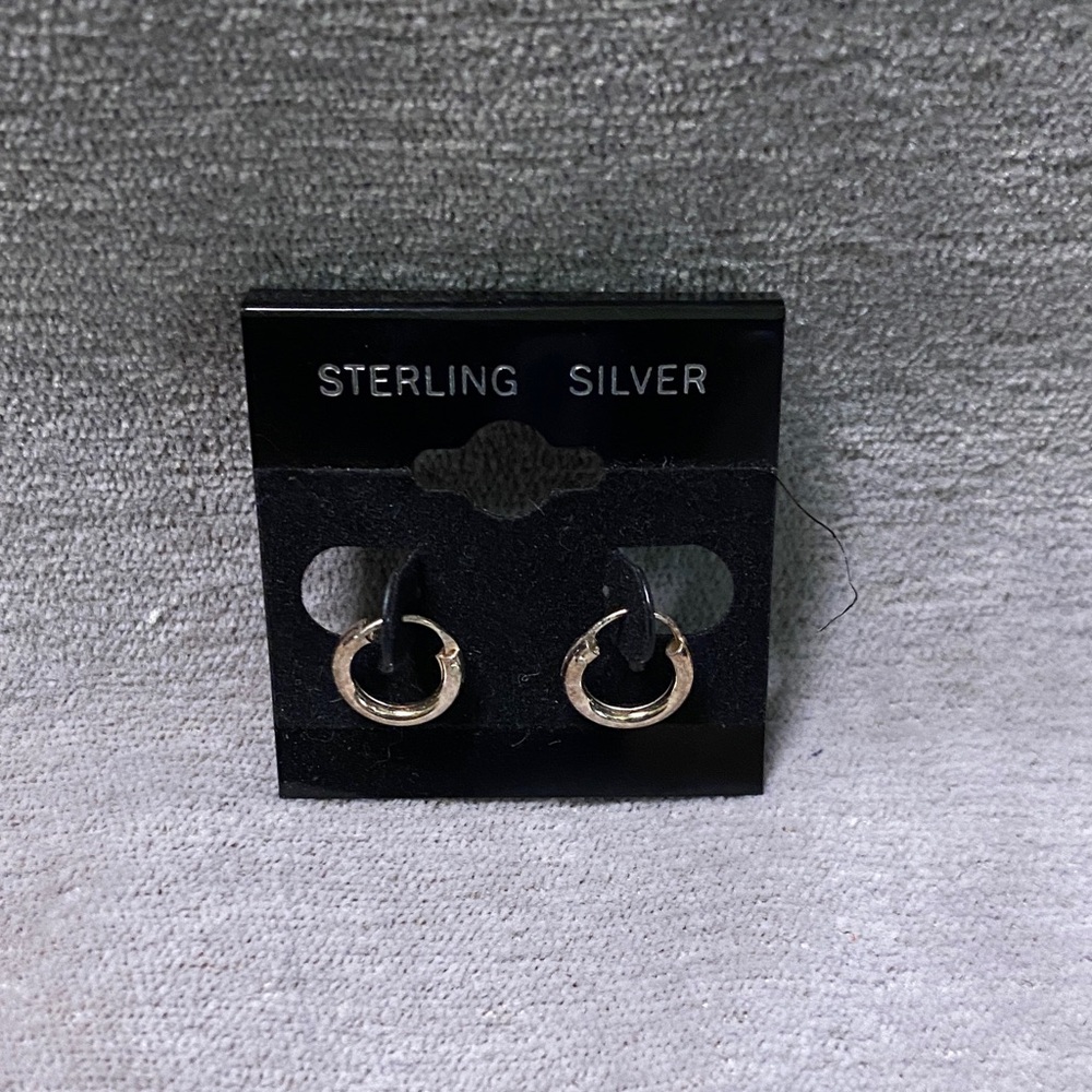 Sterling Silver Hoop Earrings